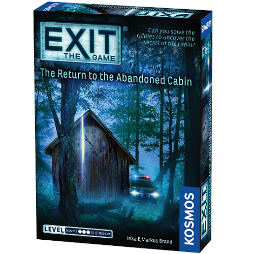 exit the game return to the abandoned cabin