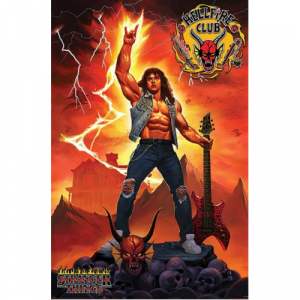 hellfire club rock god poster