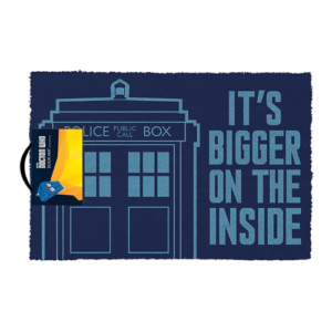 its bigger on the inside doormat