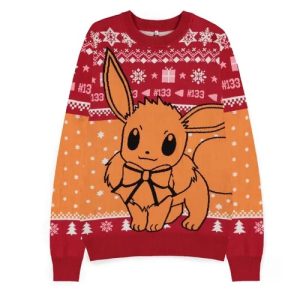 Pokemon Eevee Christmas jumper