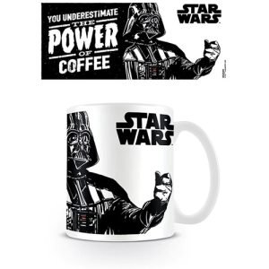 Star Wars the power of coffee mug depicting Darth Vader
