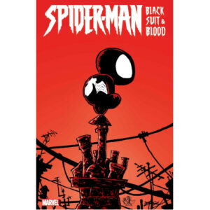 spider-man black suit & blood #1 skottie young variant