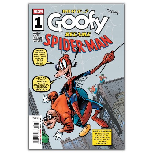 what if goofy became spider-man