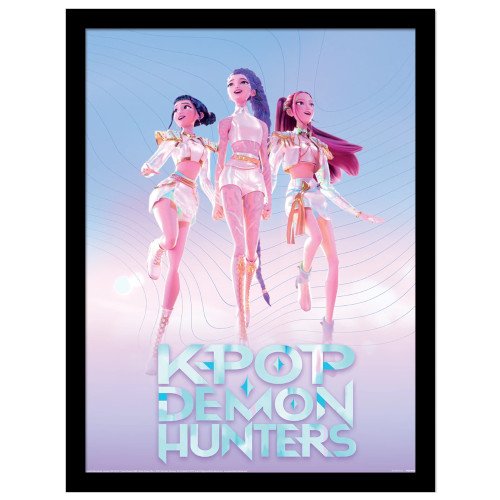 trio framed poster