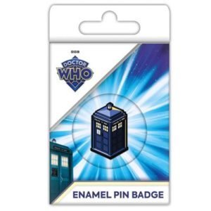 tardis enamel pin