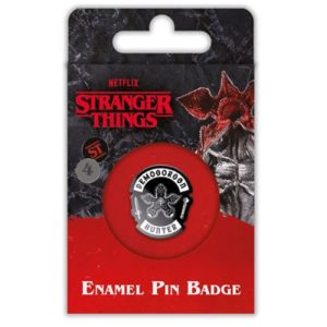 stranger things enamel pin