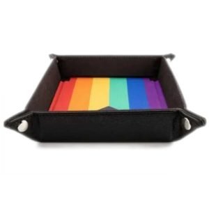 pride dice tray