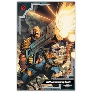 inglorious x-force #1 Geoff Shaw X-Men Trading Card Variant