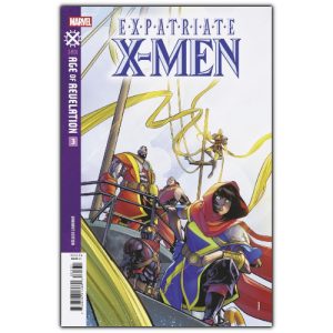 expatriate x-men #3 David Baldeón Variant