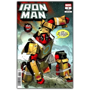 iron man #3 Matteo Lolli April Pool's Day Variant