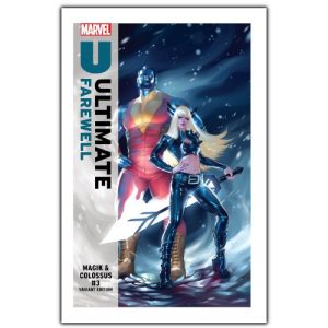 magik and colossus #3 Meghan Hetrick Ultimate Farewell Variant