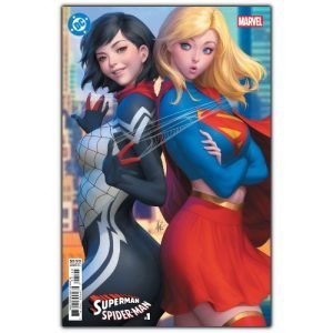 superman spider-man #1 Cover M Stanley 'Artgerm' Lau Variant