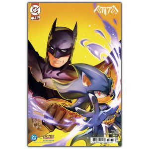 batman #9 Cover F Mirka Andolfo DC X Sonic Variant
