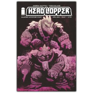 head lopper #1 Cover B James Harren Variant