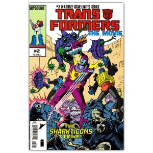 The Transformers The Movie 40th Anniversary Edition #2 cover b