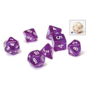 sirius dice translucent purple