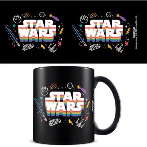 star wars rainbow mug