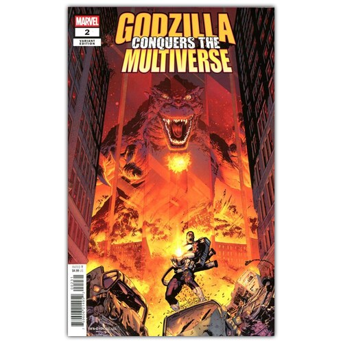 Godzilla Conquers the Multiverse #2 tony parker variant