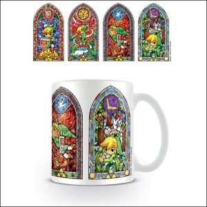 legend of zelda stain glassmug