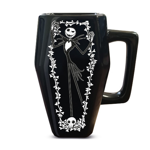 nightmare before christmas coffin mug